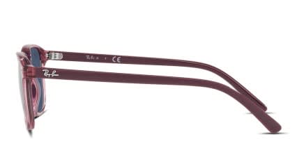 Ray-Ban RJ9093S Leonard Jr Kids Pink, Clear glasses - Pink / Clear - Side View