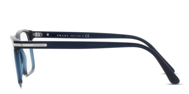 Prada PR 14WV Blue Eyeglasses | Includes FREE Rx Lenses display picture 1