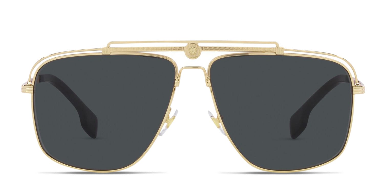 Burberry BE3104 Gold/Glitter/Brown Sunglasses display picture 1
