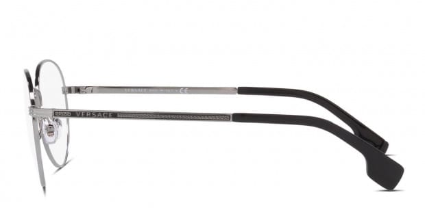 Versace VE1279 Gunmetal Prescription Eyeglasses