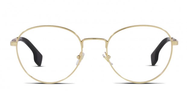 Versace VE1279 Gold Prescription Eyeglasses
