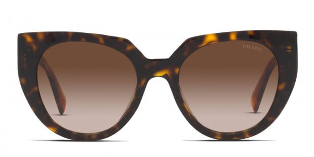 品数豊富！ PR14WS Prada tortoise lenses gradient brown with frame 小物