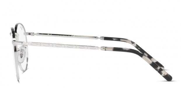Ray-Ban RX3637V New Round Silver Eyeglasses | Includes FREE