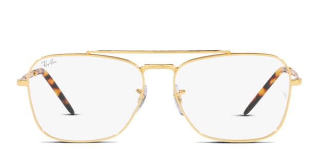 【希少】Ray-Ban NEW CARAVAN ゴールドフレーム　USA製 Ray-Ban RX3636V New Caravan gold frame