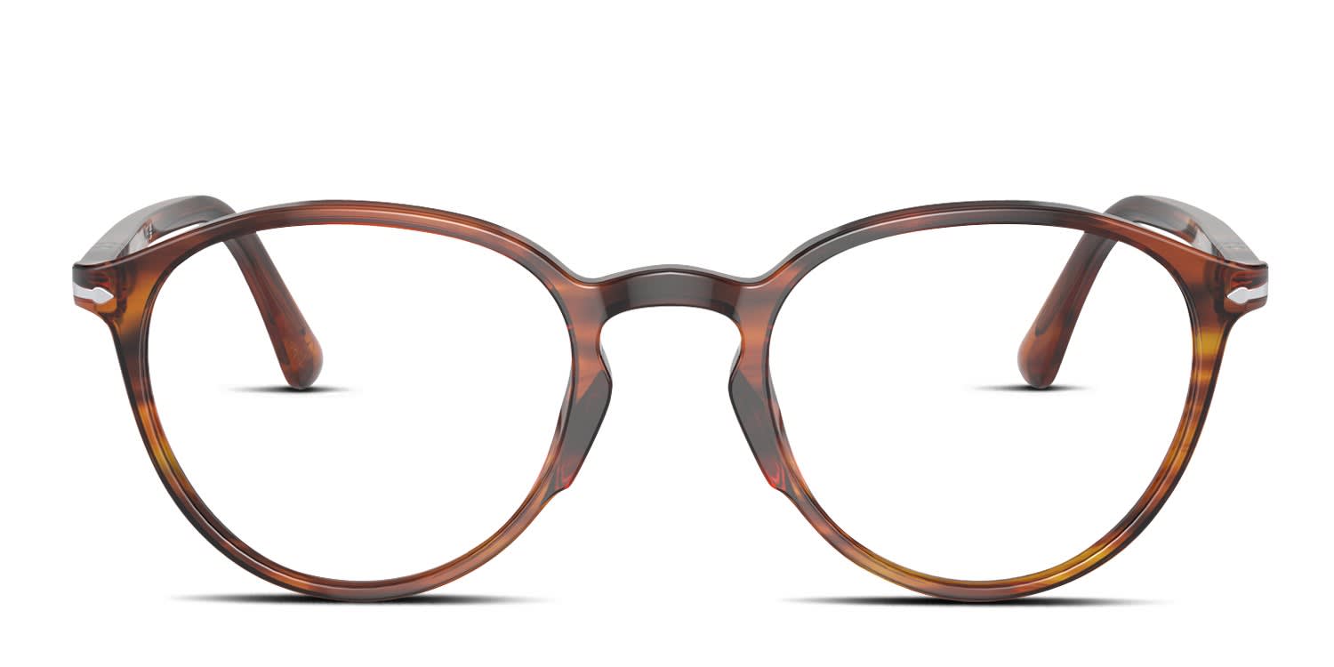 Persol PO3218V Multicolor, Brown glasses - Multicolor / Brown - Frontal View
