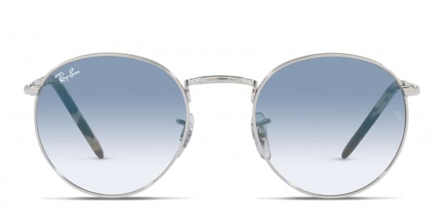 Ray ban aviator blue lens silver frame cheap