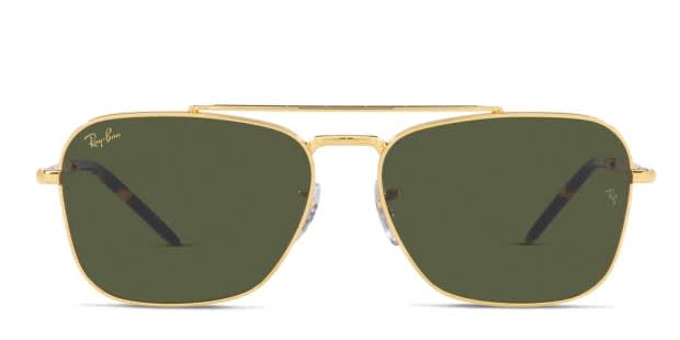 Ray-Ban RB3636 New Caravan Gold Prescription Sunglasses - 50% Off