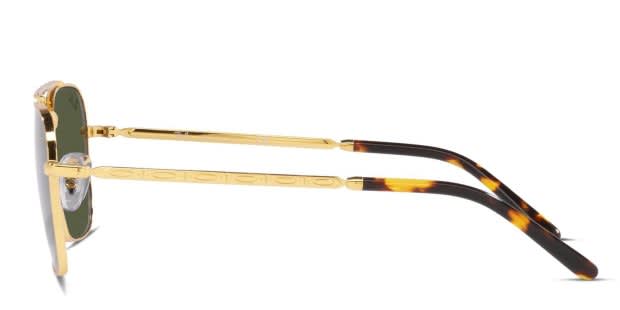 Ray-Ban RB3636 New Caravan Gold Prescription Sunglasses - 50% Off
