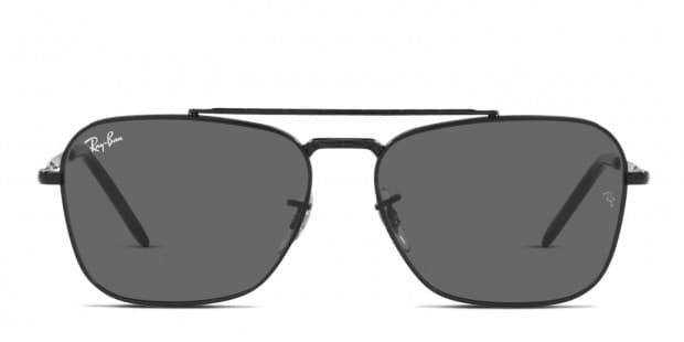 Ray-Ban RB3636 New Caravan Black Prescription Sunglasses - 50% Off