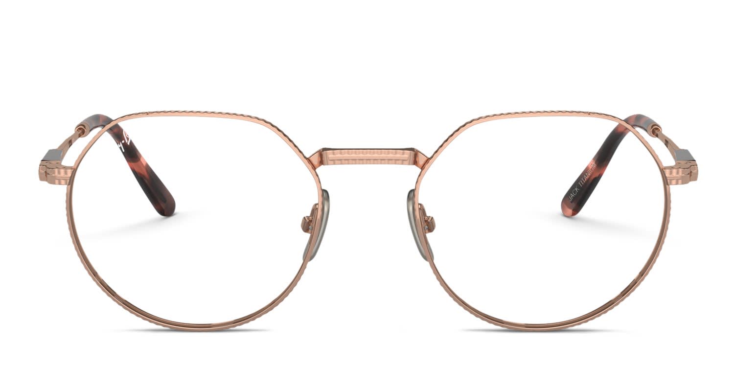 Ray-Ban RX8265V Jack Titanium pink , gold frame