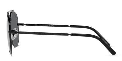 Ray-Ban RB3625 New Aviator Black glasses - Black - Side View