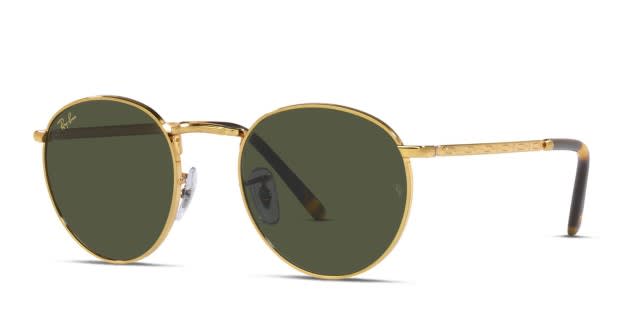 Ray Ban RB3637 New Round Gold Green Sunglasses Online