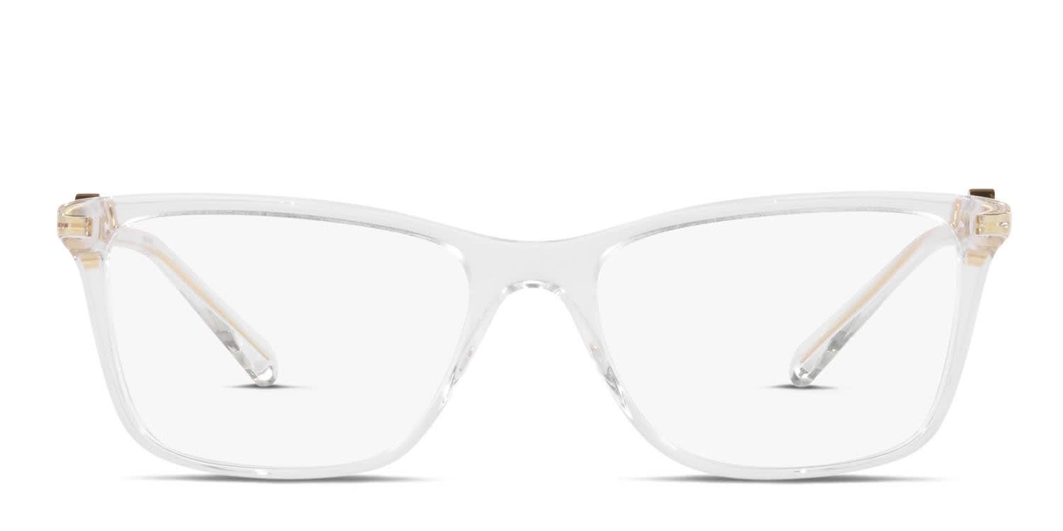 Versace VE3299B Clear glasses - Clear - Frontal View