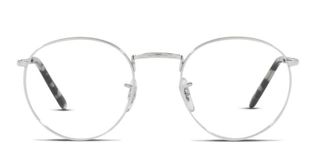 RayBan レイバン RX3637V メガネ サングラス 丸型 シルバー Ray-Ban RX3637V New Round Silver Eyeglasses | Includes FREE Rx Lenses