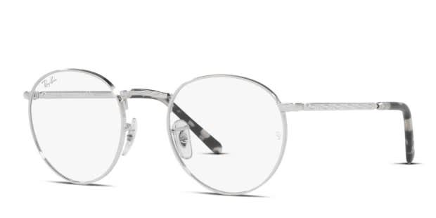 RayBan レイバン RX3637V メガネ サングラス 丸型 シルバー Ray-Ban RX3637V New Round Silver Eyeglasses | Includes FREE Rx Lenses