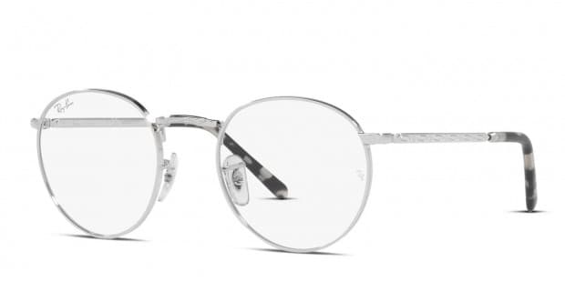 格安saleスタート ボ Round New RX3637V Ray-Ban Silver FREE Includes | Eyeglasses Nintendo Switch