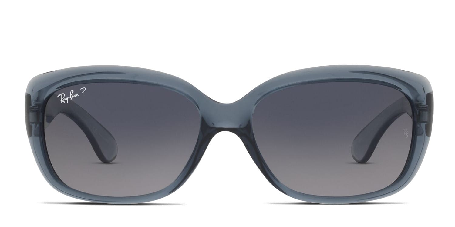 Ray Ban Jackie Ohh III Sunglasses With Custom Polarized Amplified Lenses RARE Ray-Ban Jackie Ohh Sunglasses- Polished Black-58mm - QVC.com main image 2