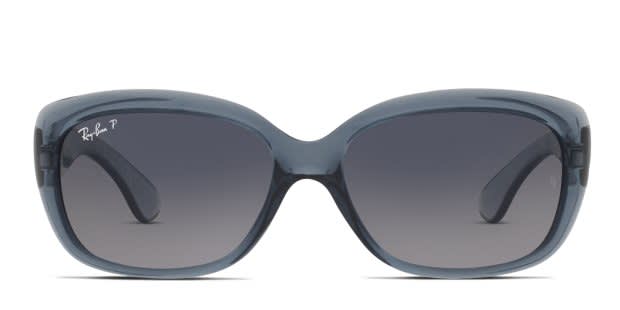 Ray-Ban RB4101 Jackie Ohh clear, blue frame with blue  display picture 2