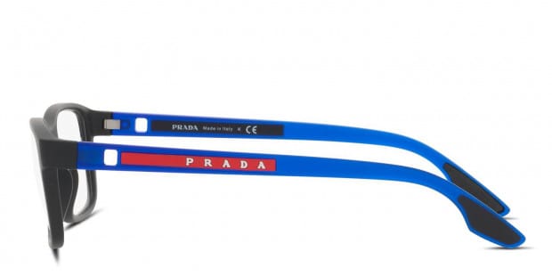 Prada PS 09OV Black Blue Prescription Eyeglasses