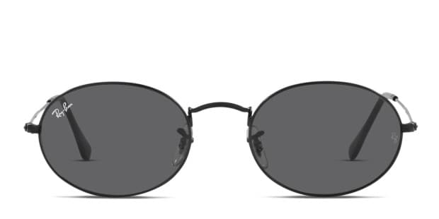 Ray Ban RB3547 Oval Black Sunglasses Online