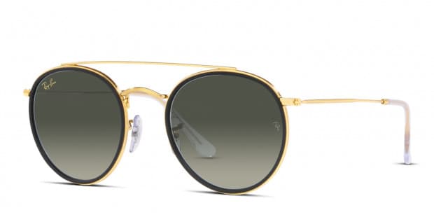 スペシャル特典 grey with frame Gold Black, RB3647N Ray-Ban gradient protection. UV 100%  provide Lenses lenses. 小物