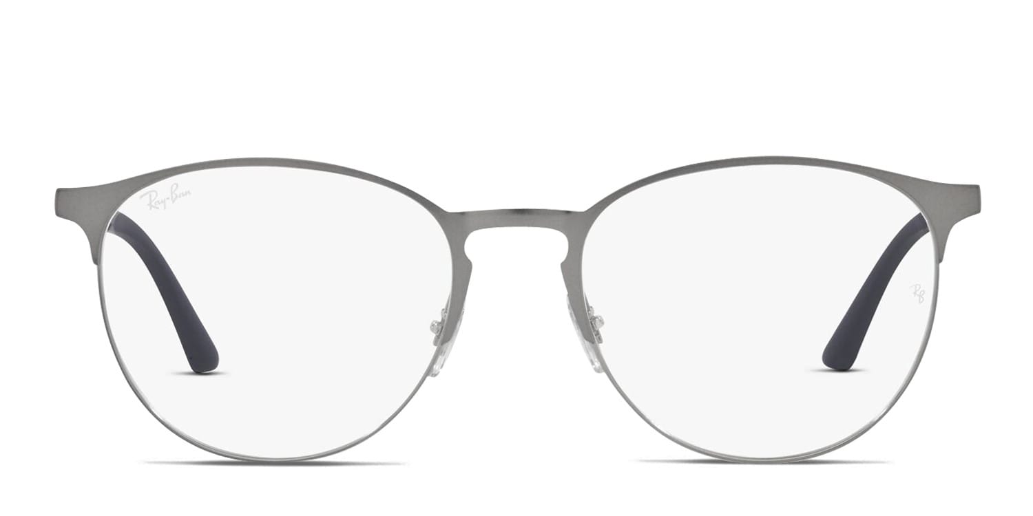 Ray-Ban RX6375 Gunmetal glasses - Gunmetal - Frontal View