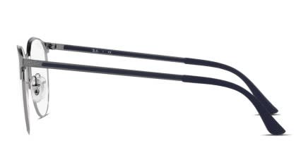Ray-Ban RX6375 Gunmetal glasses - Gunmetal - Side View