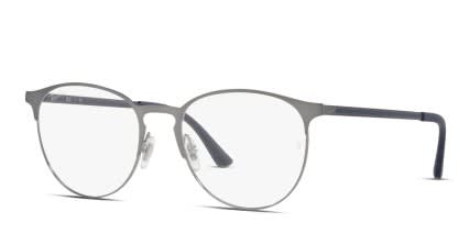 Ray-Ban RX6375 Gunmetal glasses - Gunmetal - Angle View