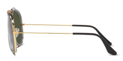 Ray-Ban RB3428 Road Spirit Gold, Gray glasses - Gold / Gray - Side View