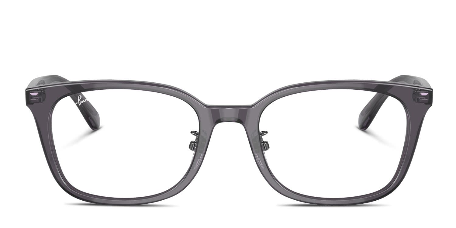 Ray-Ban RX5407D Clear, Gray glasses - Clear / Gray - Frontal View