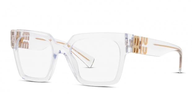 Miu miu clear glasses 2025