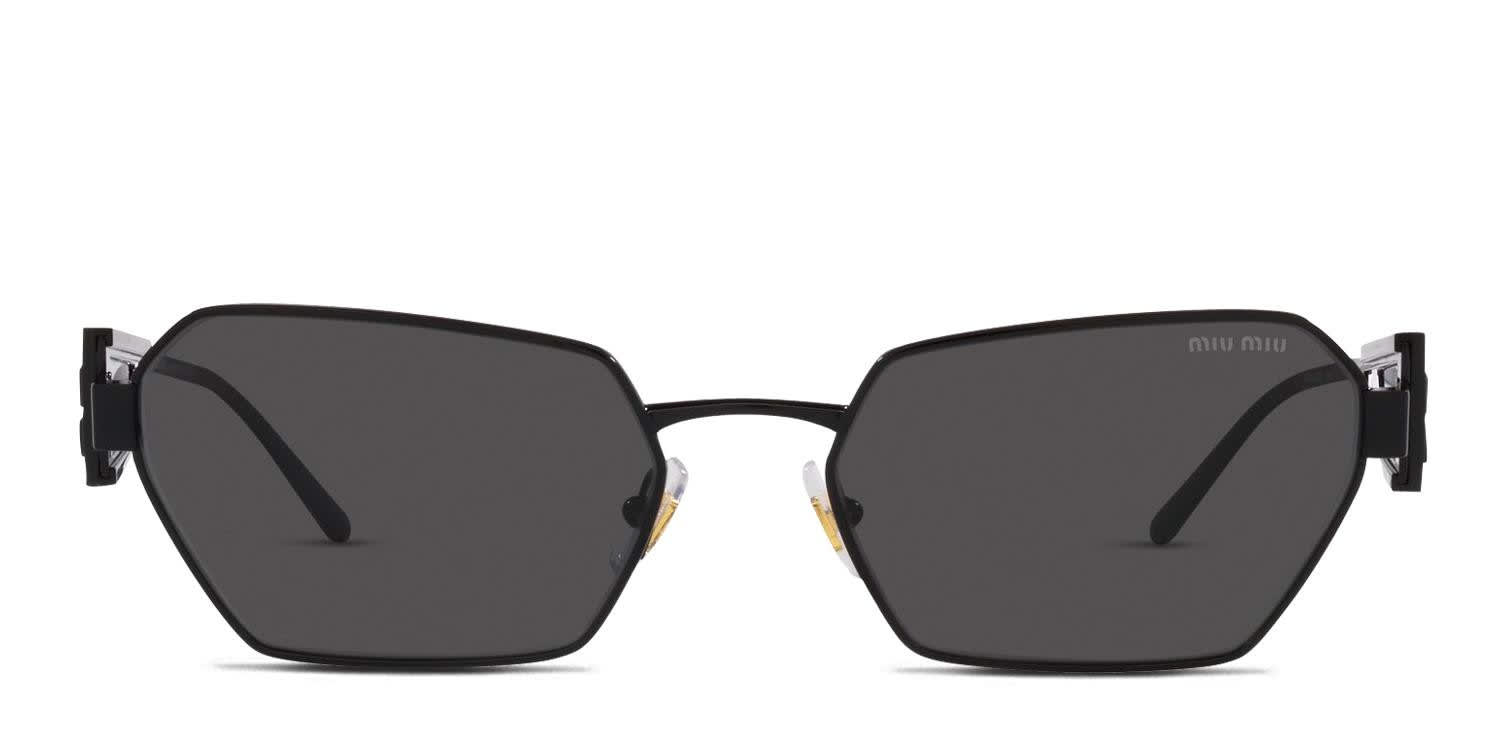 Miu Miu MU 53WS Black glasses - Black - Frontal View