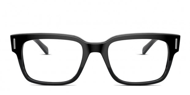 Ray-Ban RX5388 Jeffrey Shiny Black Eyeglasses | Includes FREE Rx