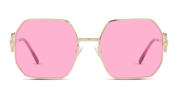 Versace VE2248 Gold, Pink Prescription Sunglasses - 50% Off  display picture 1