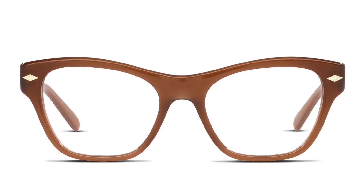 Hailey x Vogue VO5446 Brown Eyeglasses | Includes FREE Rx Lenses