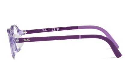 Ray-Ban RY1616D Kids Purple glasses - Purple - Side View
