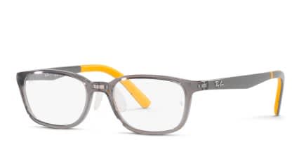 Ray-Ban RY1617D Kids Gray glasses - Gray - Angle View