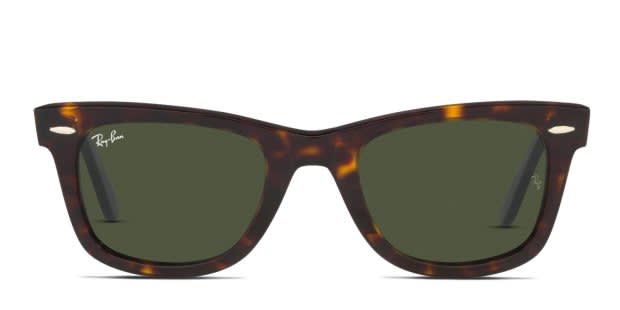 Ray-Ban RB2140 Original Wayfarer Bio-Acetate Tortoise, Green  display picture 2