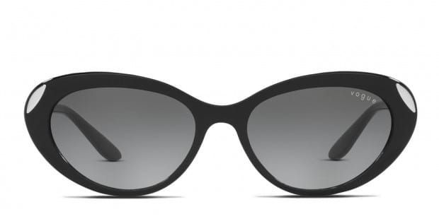 Vogue VO5456S Shiny Black Prescription Sunglasses 50 Off Lenses