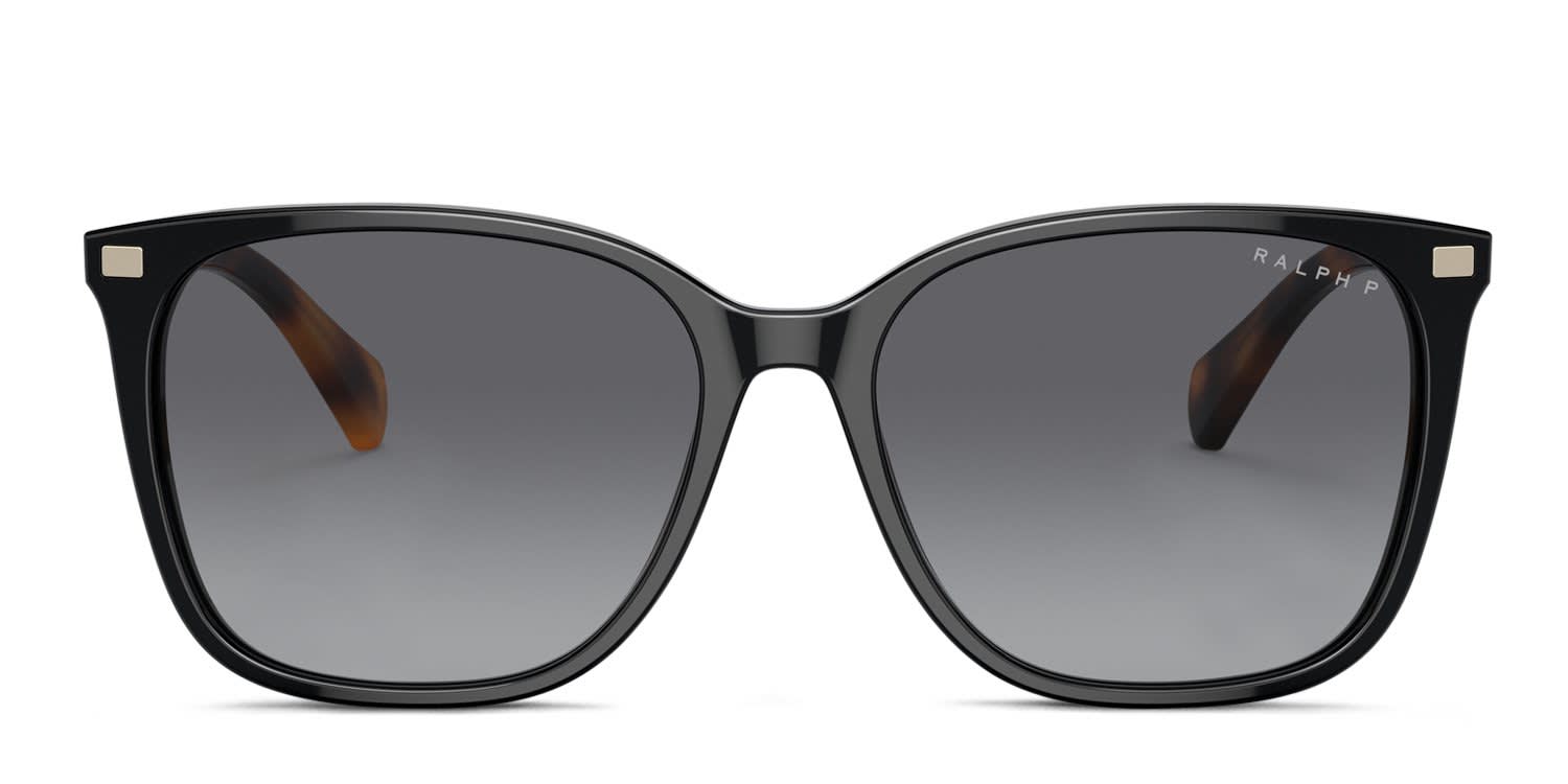 Ralph Lauren RA5293 Black, Brown glasses - Black / Brown - Frontal View