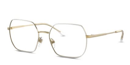 Vogue VO4253 White, Gold glasses - White / Gold - Angle View