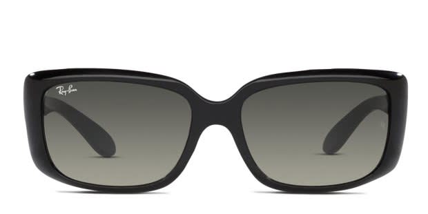 Ray-Ban RB4389 Shiny Black Prescription Sunglasses - 50% Off  display picture 1