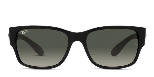Ray-Ban RB4388 Shiny Black Prescription Sunglasses - 50% Off Lenses