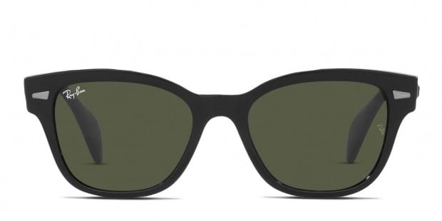 Ray Ban RB0880S Shiny Black Prescription Sunglasses 50 Off Lenses