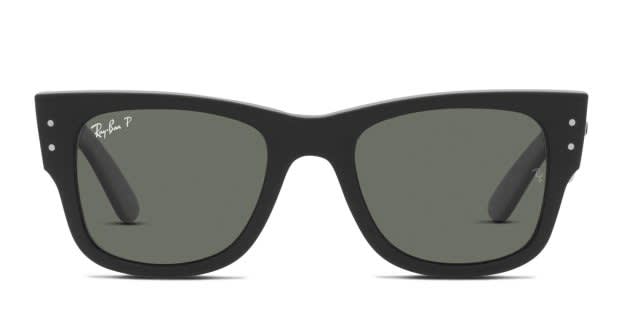 Ray-Ban RB0840S Mega Wayfarer Black, Green Prescription Sunglasses
