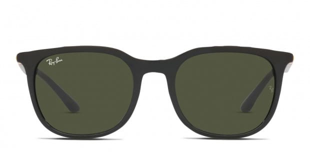 Ray-Ban RB2140 Wayfarer Shiny Black Prescription Sunglasses - 50% Off Lenses