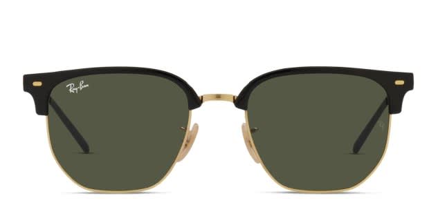 Ray-Ban RB4416 New Clubmaster Black, Gold Prescription Sunglasses