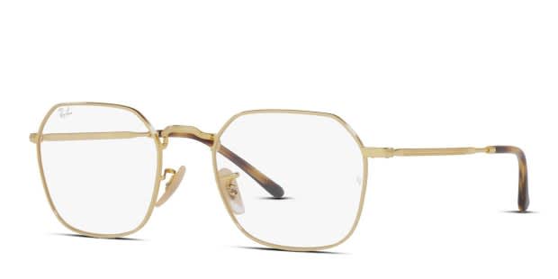 Ray-Ban RX3694V Jim Gold Eyeglasses | Includes FREE Rx Lenses display picture 1