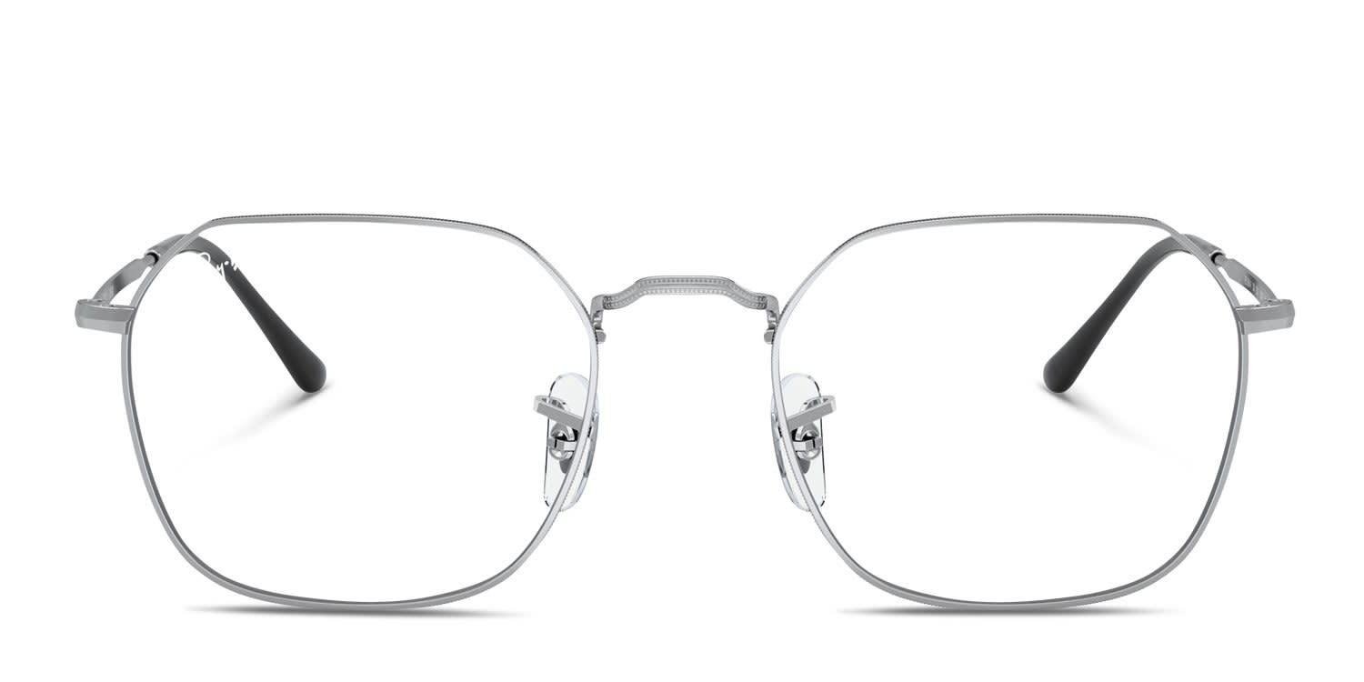 Ray-Ban RX3694V Jim Silver glasses - Silver - Frontal View