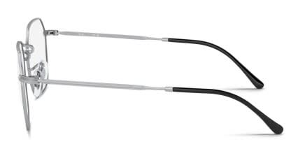 Ray-Ban RX3694V Jim Silver glasses - Silver - Side View